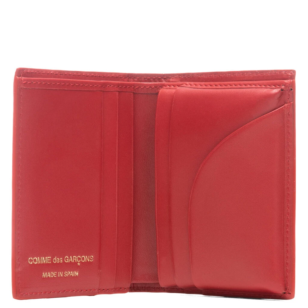 Comme Des Garcons Polka Dots Wallet - Red 2 Comme Des Garcons Polka Dots Wallet - Red - Image 2