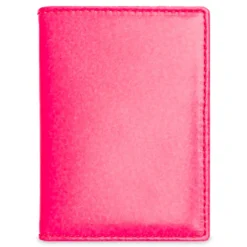 Comme Des Garcons Super Fluo Wallet - Pink/Yellow