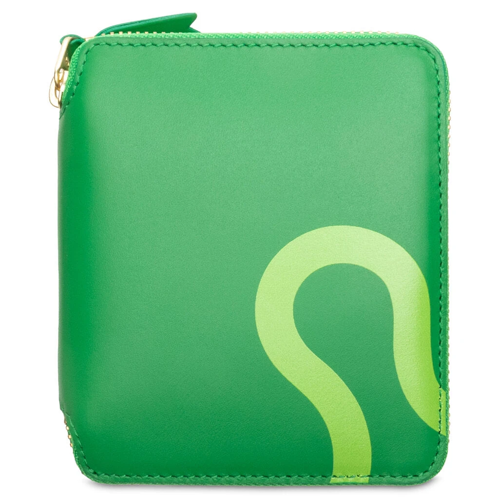 Comme Des Garcons SA2100RE Ruby Eyes Wallet - Green 1 Comme Des Garcons SA2100RE Ruby Eyes Wallet - Green