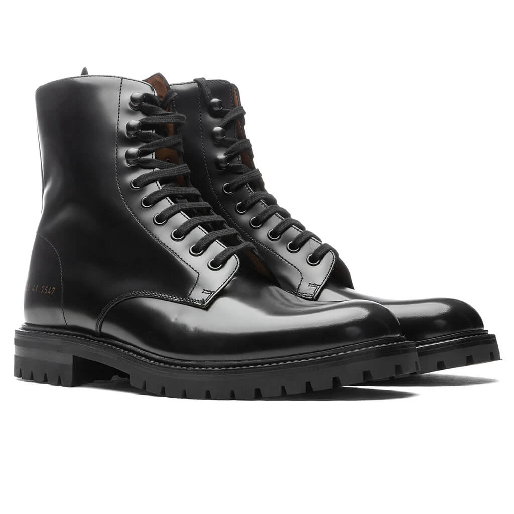 Common Projects Combat Boot - Black 2 Common Projects Combat Boot - Black - Image 2