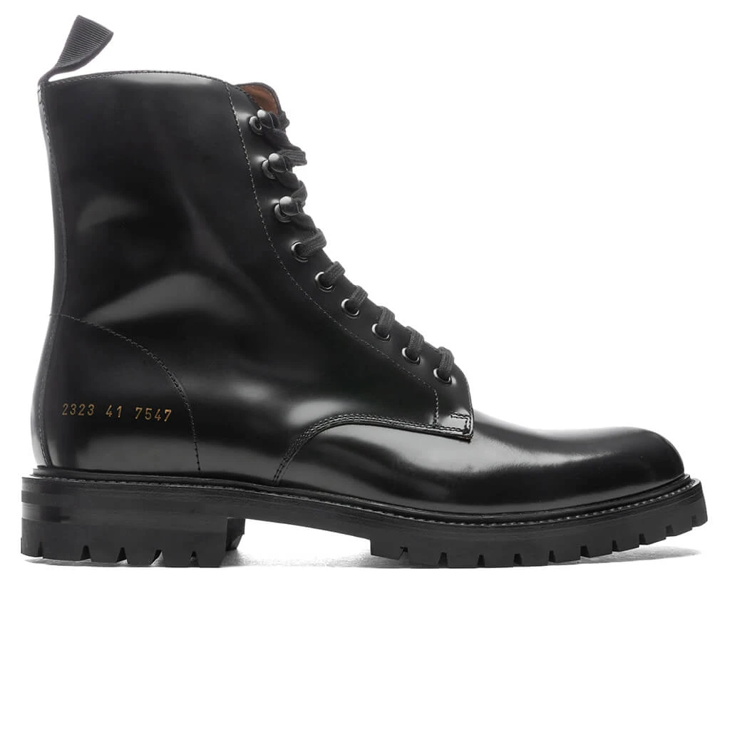 Common Projects Combat Boot - Black 1 Common Projects Combat Boot - Black