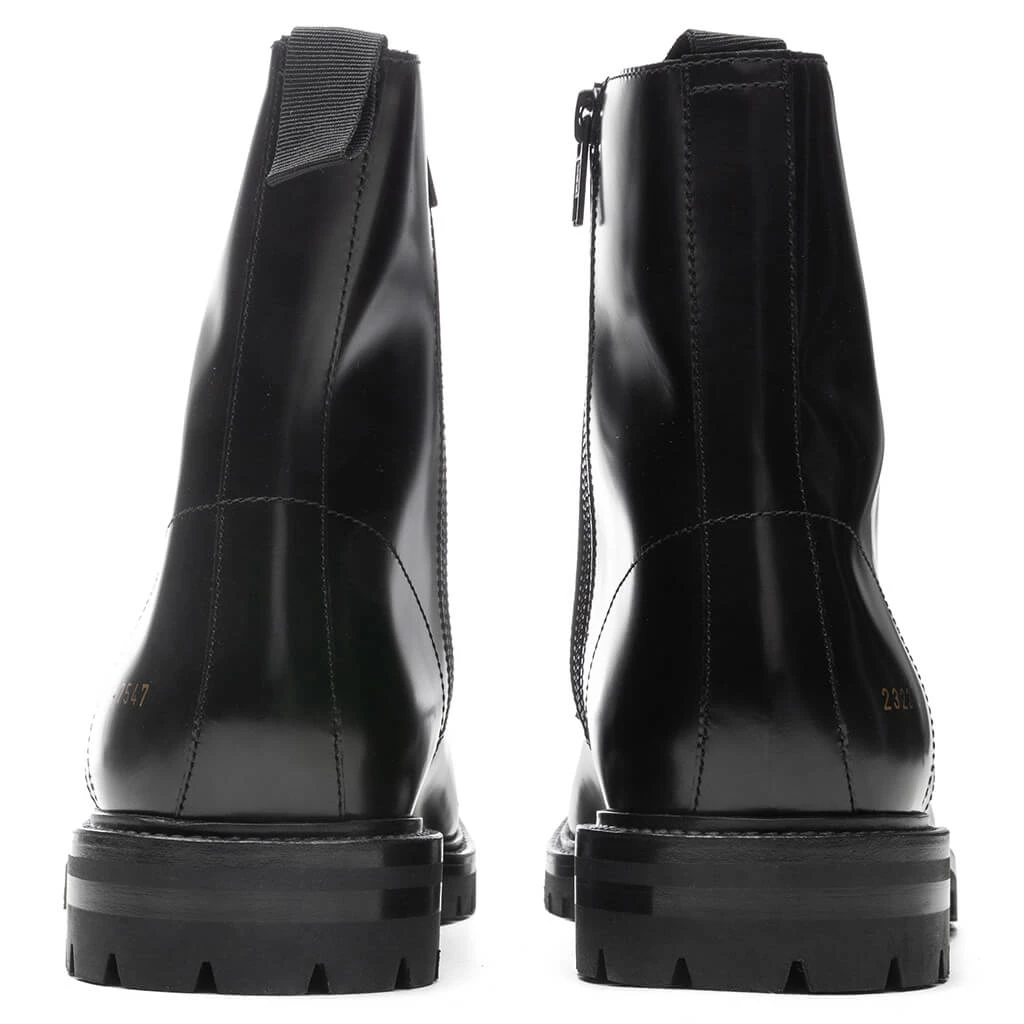 Common Projects Combat Boot - Black 4 Common Projects Combat Boot - Black - Image 4