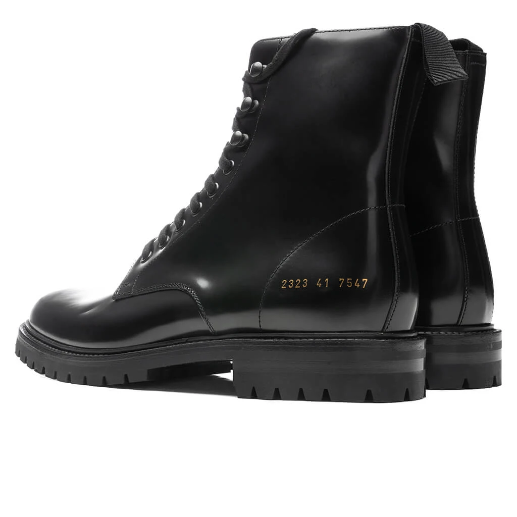 Common Projects Combat Boot - Black 3 Common Projects Combat Boot - Black - Image 3