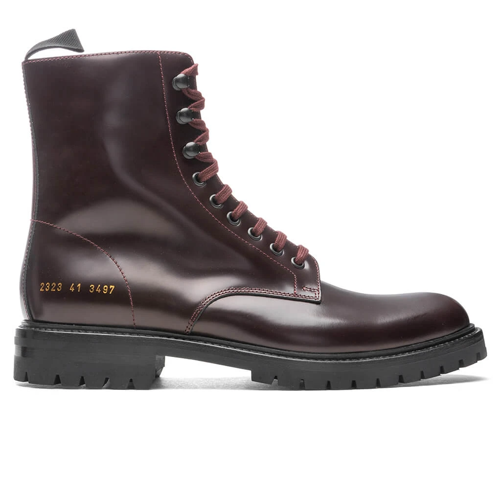 Common Projects Combat Boot - Oxblood 1 Common Projects Combat Boot - Oxblood