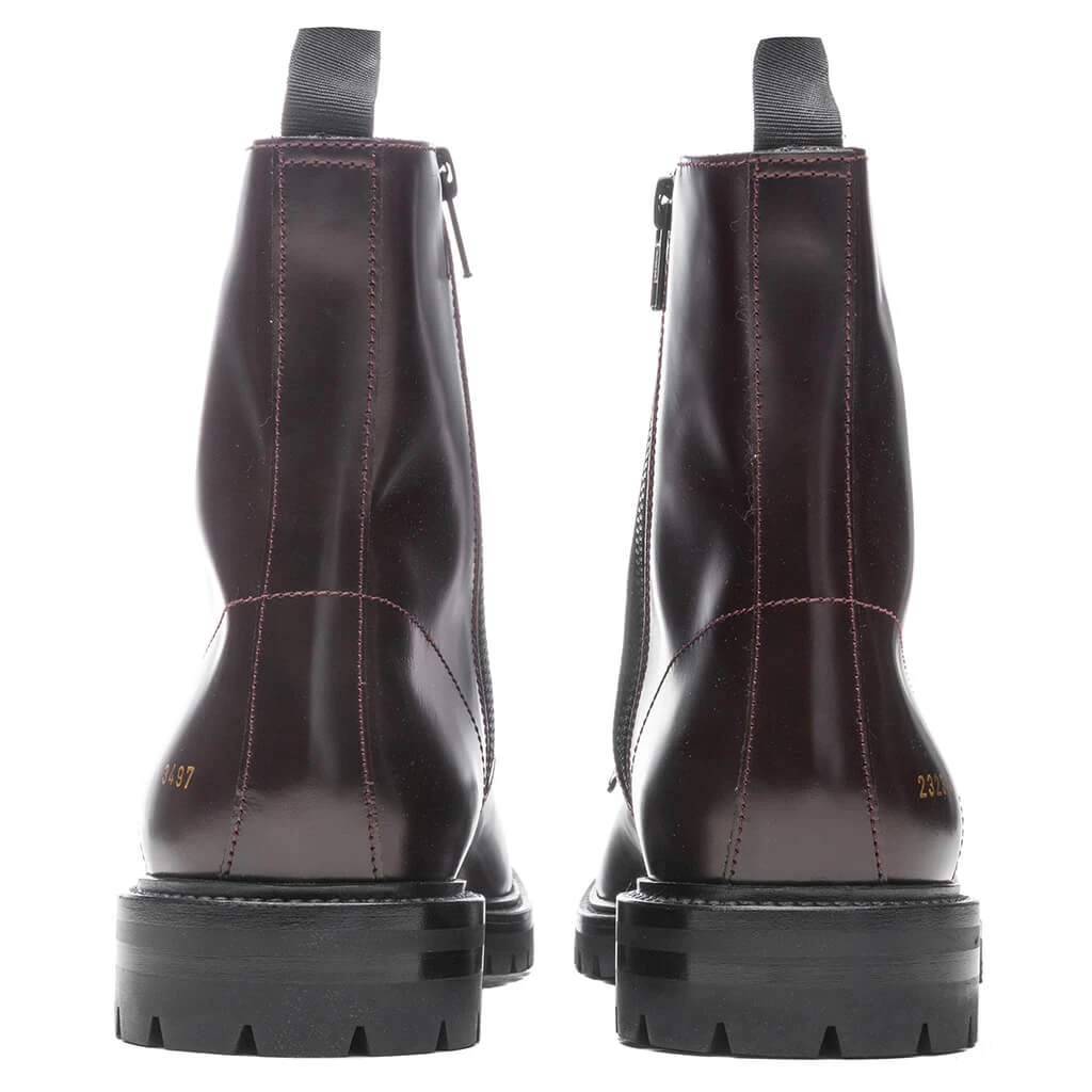 Common Projects Combat Boot - Oxblood 4 Common Projects Combat Boot - Oxblood - Image 4