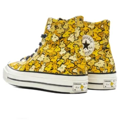 Converse X Peanuts Chuck 70 Hi - Soba/Zinc Yellow/Topaz Gold -Urban Fashion Sales Converse x Peanuts Chuck 70 Hi Soba Zinc Yellow Topaz Gold A01871C 05 24 22 Feature VR