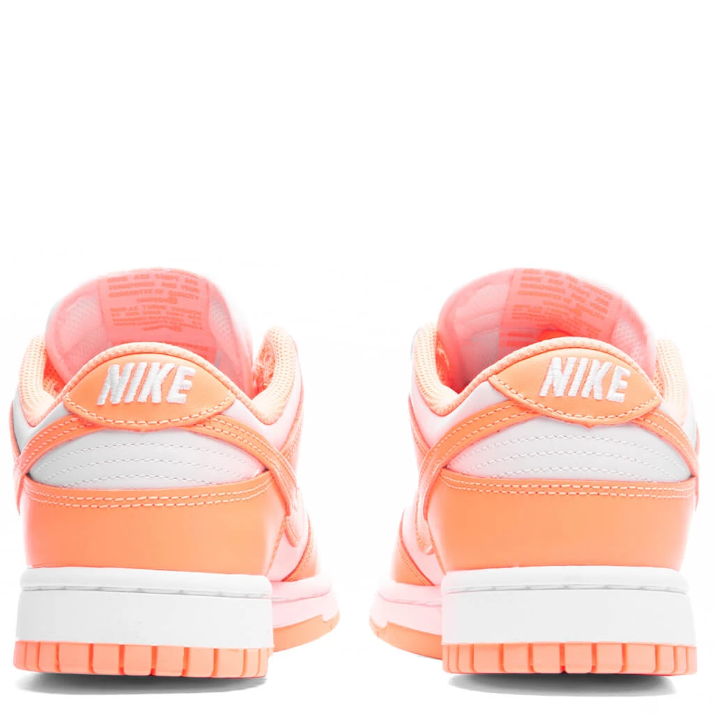 Nike Women's Dunk Low - Peach Cream/White 4 Nike Women's Dunk Low - Peach Cream/White - Image 4
