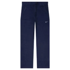 Nike Life Double Front Trousers - Midnight Navy/White