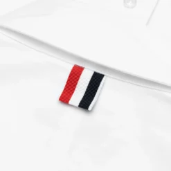 Oversized L/S Shirt W/ All Over Embroidery - White 9 Oversized L/S Shirt W/ All Over Embroidery - White -Urban Fashion Sales EThom Browne Oversized Long Sleeve Shirt w All Over Embroidery White MWL381E E0317 100 06 21 23 Feature KN 6 scaled