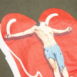 Cross Your Heart Jacket - Military Green 7 Cross Your Heart Jacket - Military Green -Urban Fashion Sales Emotionally Unavailable Cross Your Heart Jacket Military Green EU FW22 JT 05 11 04 22 Feature DV 4