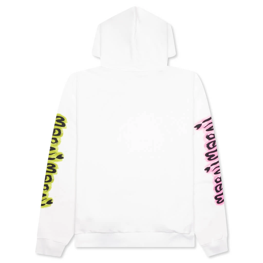 Marni Graffiti Hoodie - Natural White 2 Marni Graffiti Hoodie - Natural White - Image 2