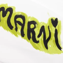 Marni Graffiti Hoodie - Natural White 10 Marni Graffiti Hoodie - Natural White -Urban Fashion Sales FUMU0067PD USCV51 GLW02 Sweatshirt Natural White 08 21 23 Feature VR 8