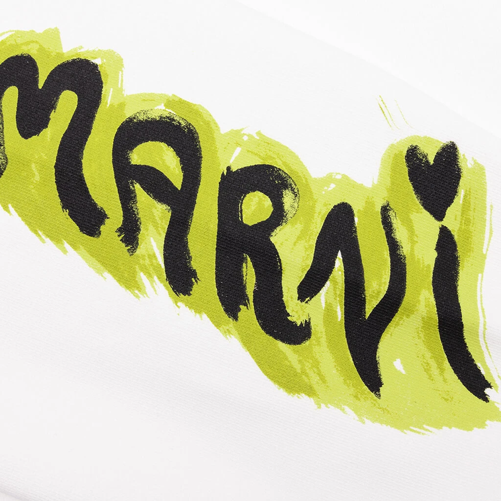 Marni Graffiti Hoodie - Natural White 5 Marni Graffiti Hoodie - Natural White - Image 5
