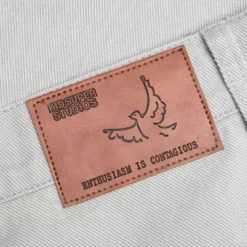 Face Embroidered Denim Pants - Grey -Urban Fashion Sales Face Embroidered Denim Pants Grey AW23 PT 1 08 17 23 Feature VR 7 scaled