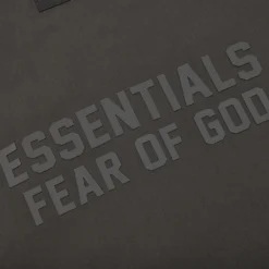 Kid's Long Coat - Off Black 6 Kid's Long Coat - Off Black -Urban Fashion Sales Fear Of God Essentials Kid s Long Coat Off Black 785BT226040K 06 05 23 Feature VR 6