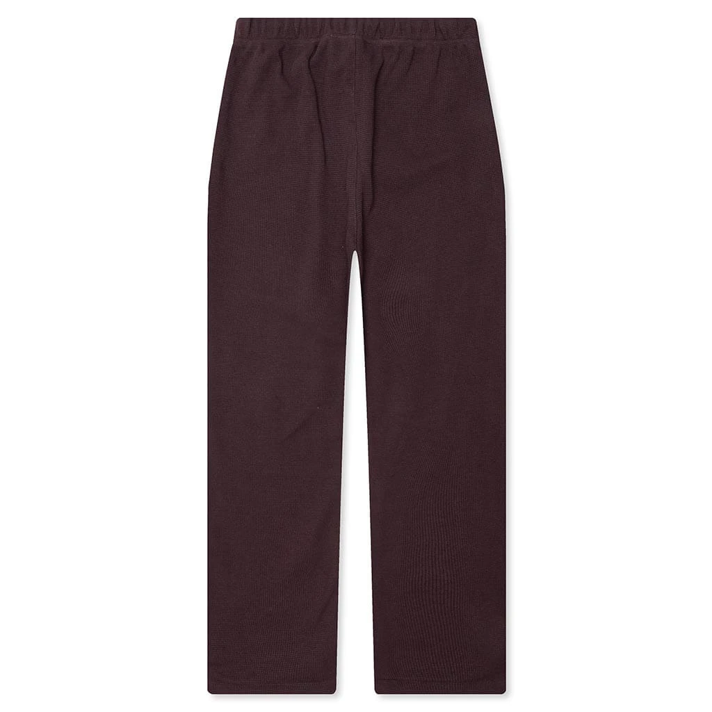 Kid's Relaxed Sweatpant - Plum 2 Kid's Relaxed Sweatpant - Plum - Image 2