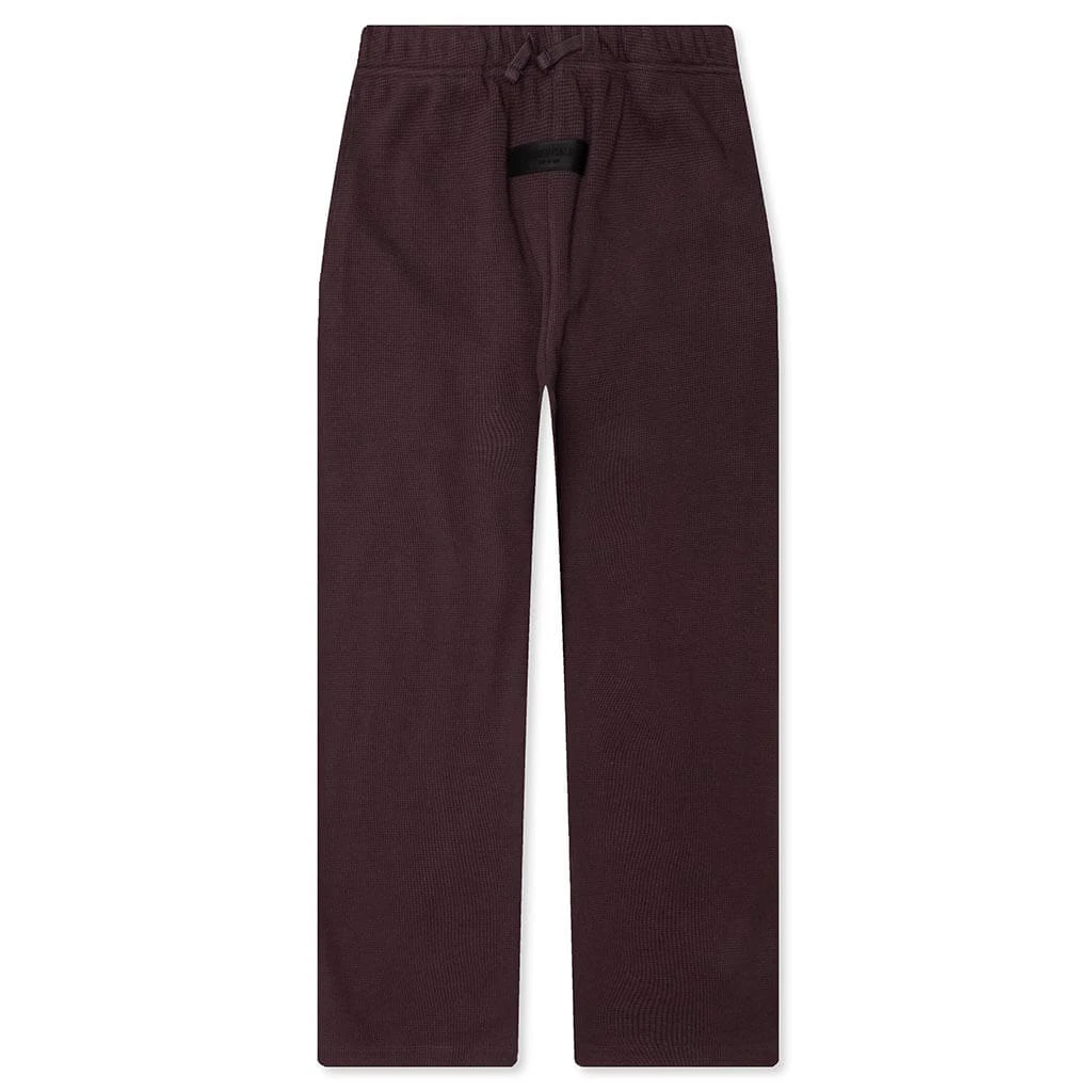 Kid's Relaxed Sweatpant - Plum 1 Kid's Relaxed Sweatpant - Plum
