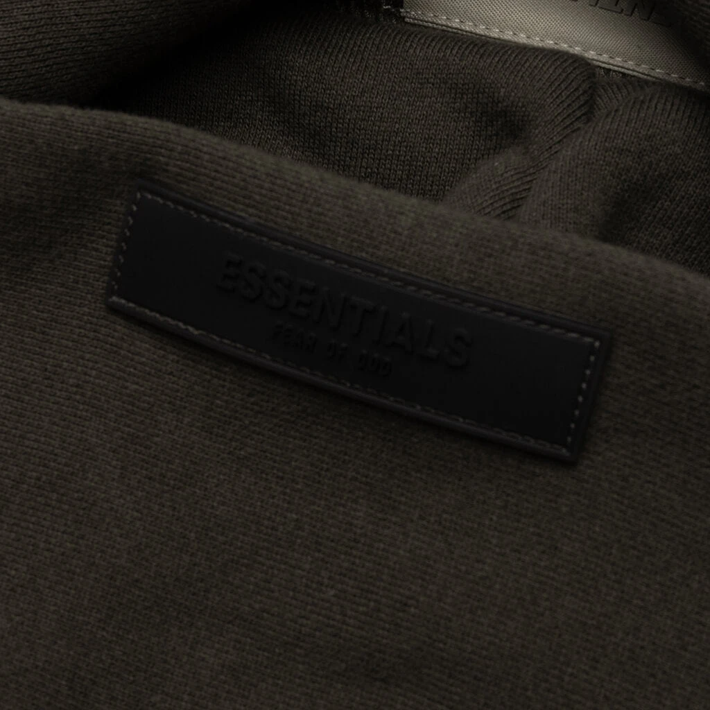 Relaxed Hoodie - Off Black 4 Relaxed Hoodie - Off Black - Image 4