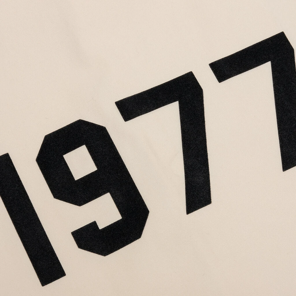 Essentials Lined Coaches Jacket - Egg Shell 5 Essentials Lined Coaches Jacket - Egg Shell - Image 5