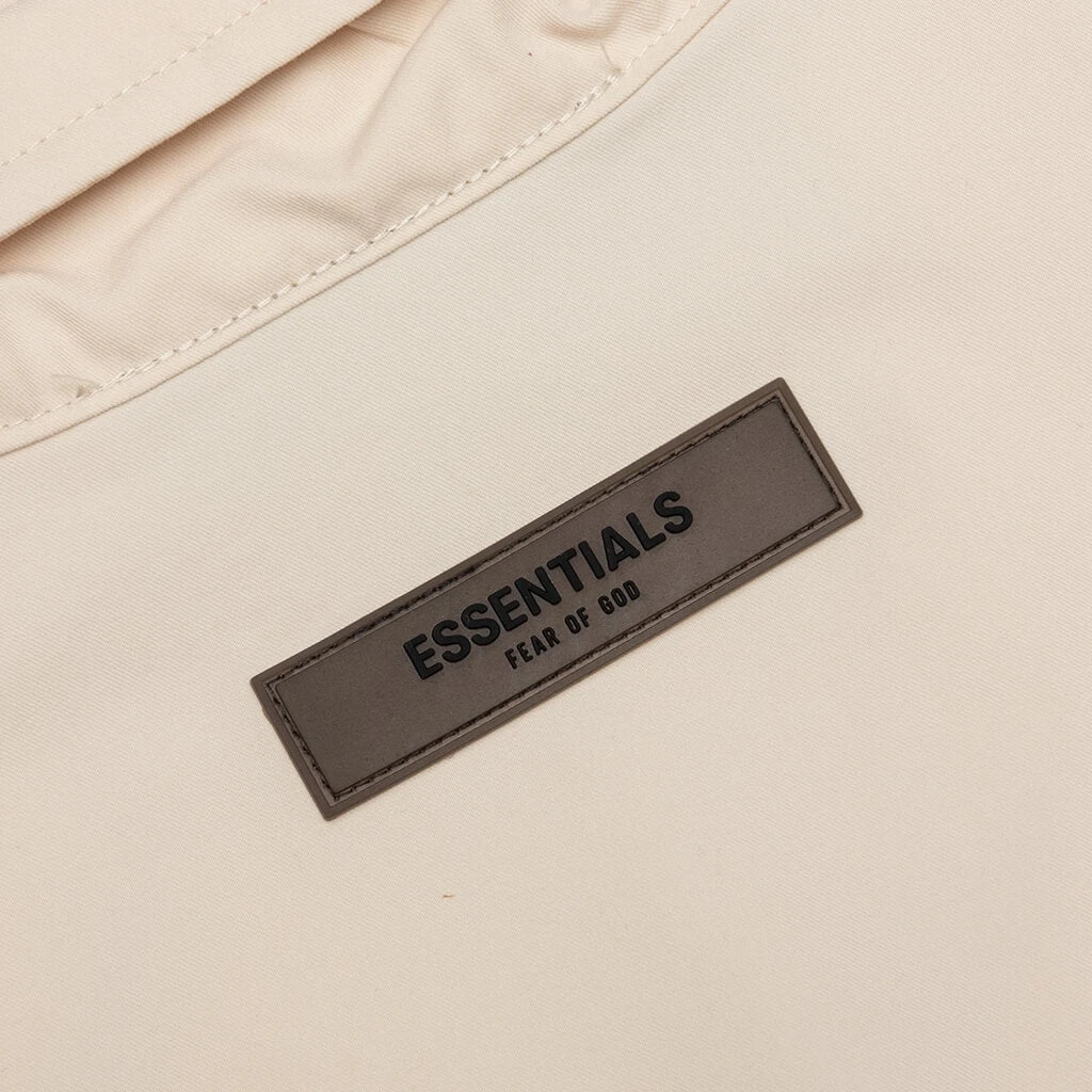 Essentials Lined Coaches Jacket - Egg Shell 4 Essentials Lined Coaches Jacket - Egg Shell - Image 4