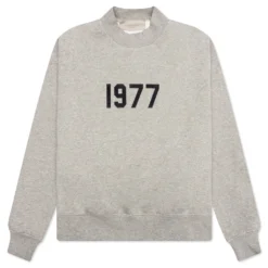 Essentials Kid's Crewneck - Dark Oatmeal