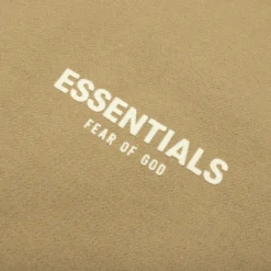 Essentials Kid's Mockneck - Oak -Urban Fashion Sales Fear of God Essentials Kids Mockneck Oak 785BT214275K 11 21 22 Feature NF 34