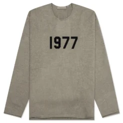 Essentials Raw Edge Sweater - Dark Oatmeal