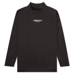 Essentials Relaxed Mockneck - Iron
