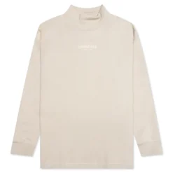 Essentials Relaxed Mockneck - Wheat