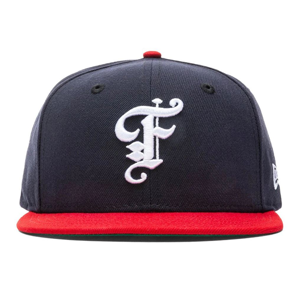 Feature X New Era OE Fitted Cap - Navy/Red 1 Feature X New Era OE Fitted Cap - Navy/Red
