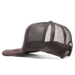 Spike Trucker Hat - Brown -Urban Fashion Sales Feature Spike Trucker Hat Brown FEA112521X04 12 01 2021 01 4