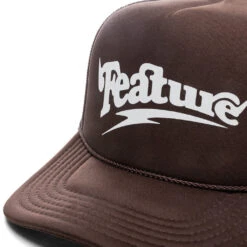 Spike Trucker Hat - Brown -Urban Fashion Sales Feature Spike Trucker Hat Brown FEA112521X04 12 01 2021 01 5