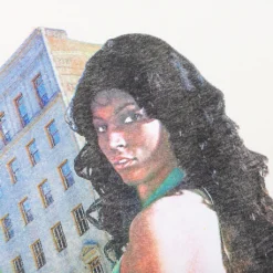 Foxy Brown Tee - White -Urban Fashion Sales Foxy Brown Tee White LAFBT WHT 09 13 23 Feature VR 4