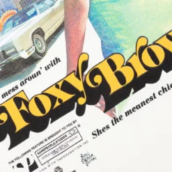 Foxy Brown Tee - White -Urban Fashion Sales Foxy Brown Tee White LAFBT WHT 09 13 23 Feature VR 5