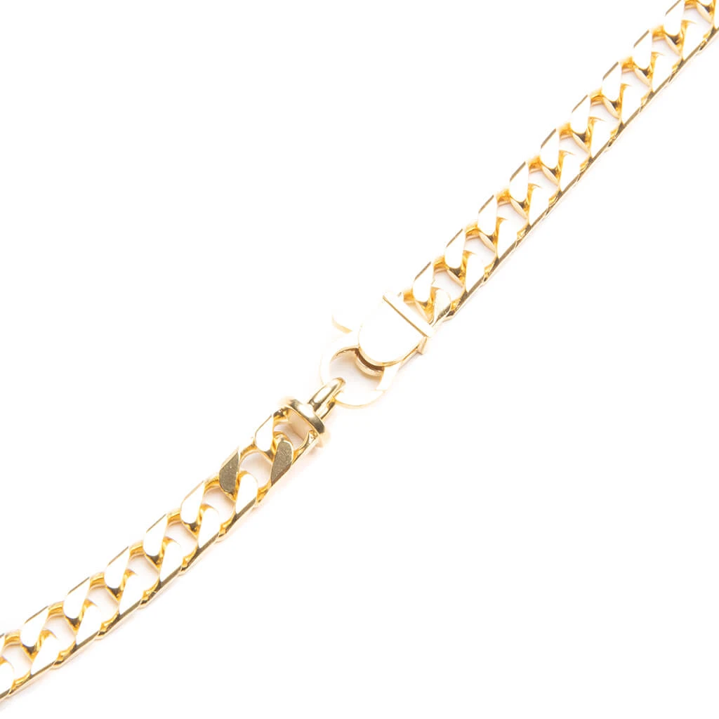 Tom Wood Frankie Chain Gold - 925 Sterling Silver/9K Gold 2 Tom Wood Frankie Chain Gold - 925 Sterling Silver/9K Gold - Image 2