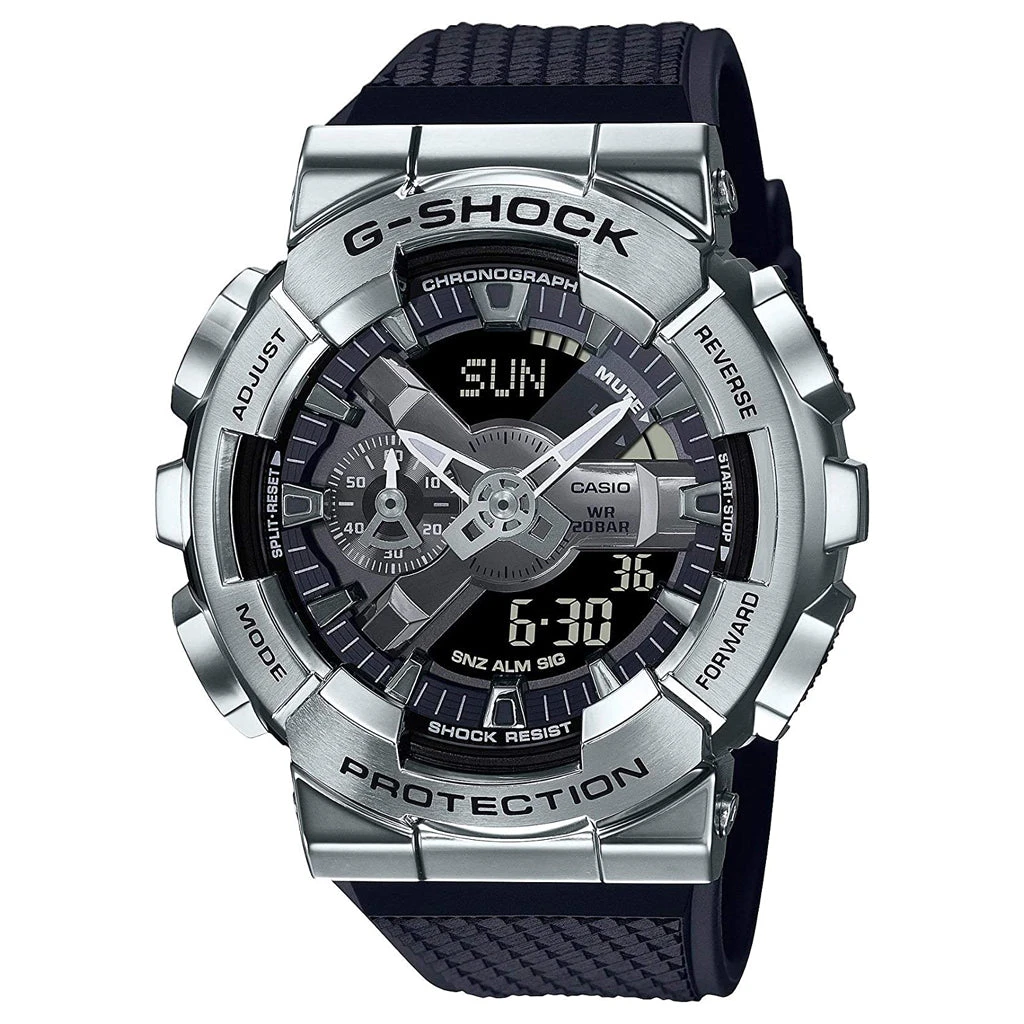 G-SHOCK GM110 Series - Stainless Steel/Black 1 G-SHOCK GM110 Series - Stainless Steel/Black