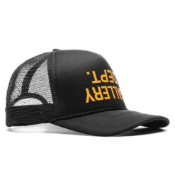 Fucked Up Trucker Cap - Black 6 Fucked Up Trucker Cap - Black -Urban Fashion Sales Gallery Dept. Fucked Up Trucker Cap Black TCU 9100 BLCK 04 24 23 Feature VR 4