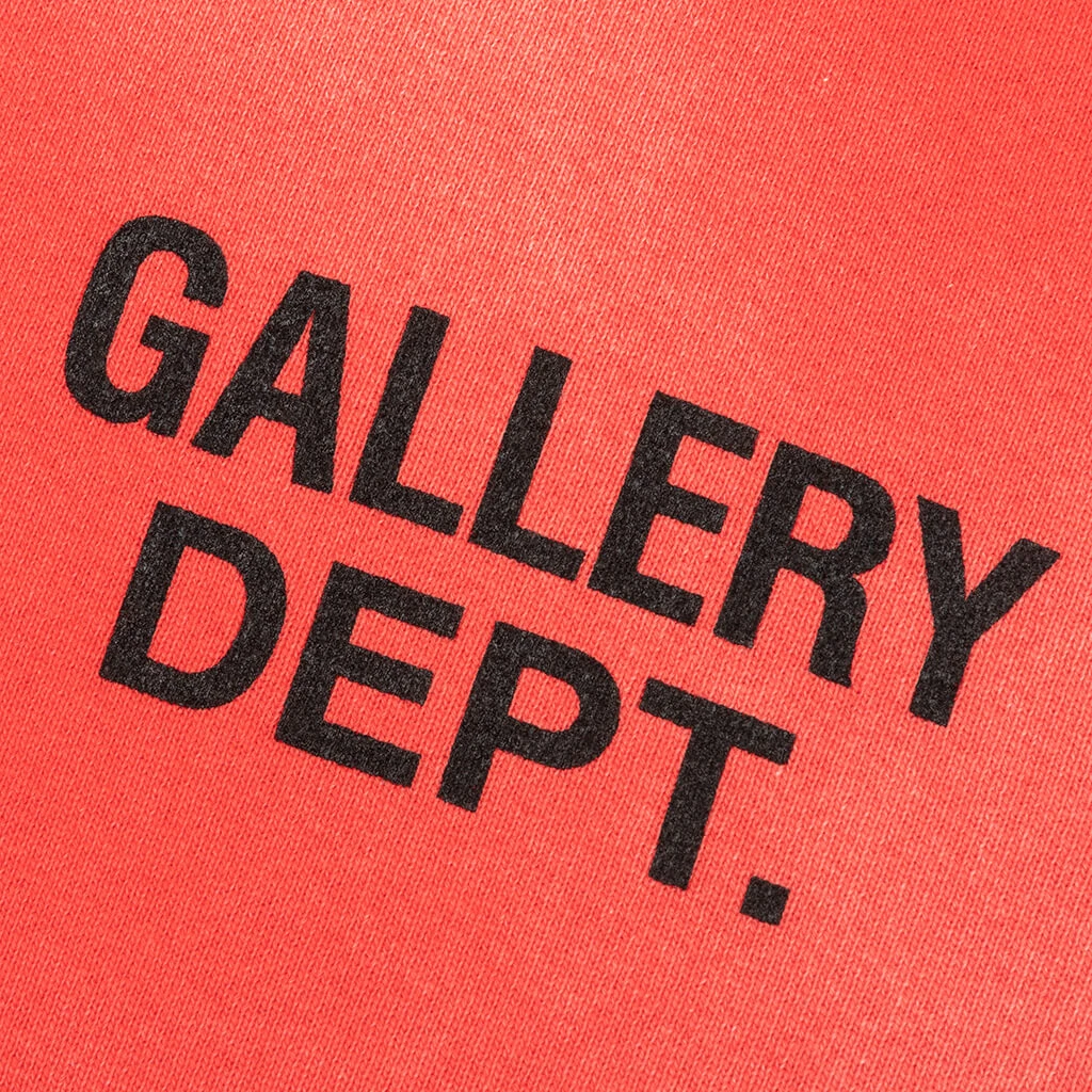 Sun Faded English Zip Hoodie - Red 4 Sun Faded English Zip Hoodie - Red - Image 4