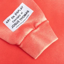 Sun Faded English Zip Hoodie - Red 9 Sun Faded English Zip Hoodie - Red -Urban Fashion Sales Gallery Dept. Sun Faded English Zip Hoodie Red SFFZH 2050 RED 04 01 22 Feature 8