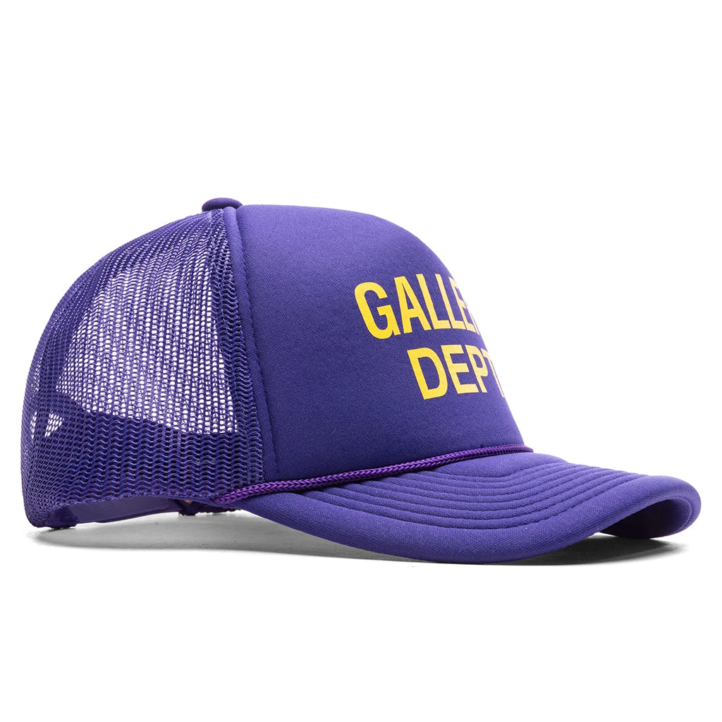 GD Trucker Cap - Purple 3 GD Trucker Cap - Purple - Image 3