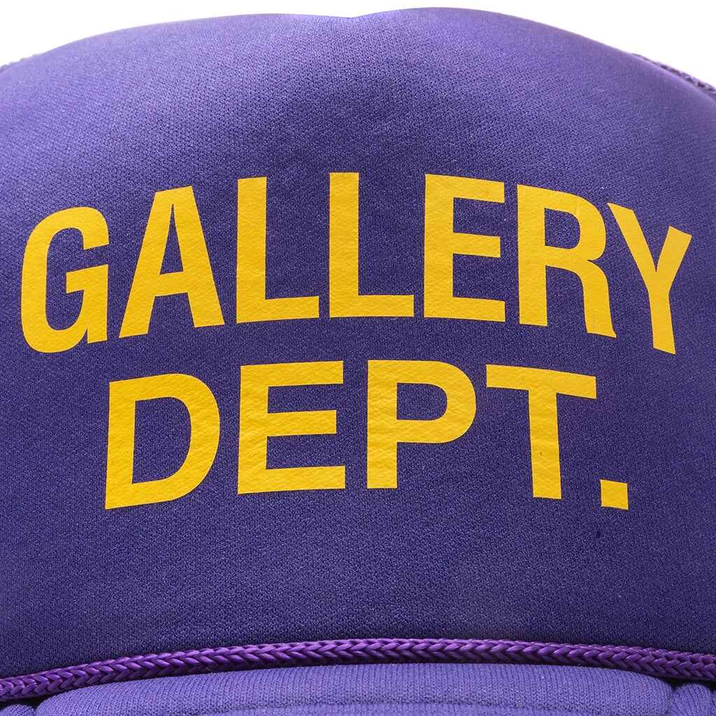 GD Trucker Cap - Purple 2 GD Trucker Cap - Purple - Image 2