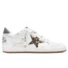 Golden Goose Ball Star - White/Beige Brown/Black Leo