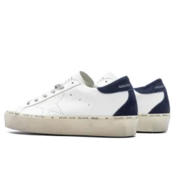 Golden Goose Women's Hi Star Skate Star - White/Dark Blue -Urban Fashion Sales Golden Goose Sneakers Hi Star Skate Star White Dark Blue GWF00482.F004122.10357 09 15 23 Feature KN 5