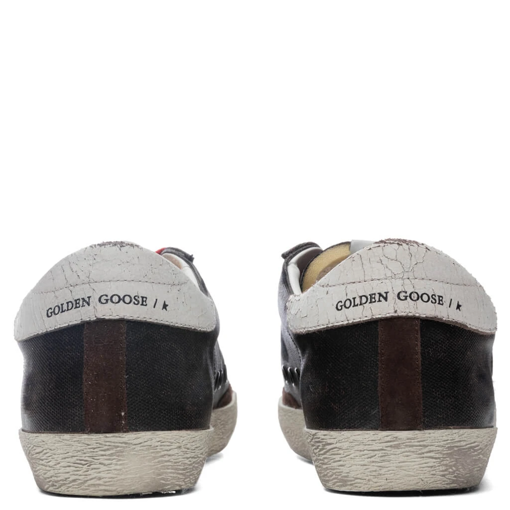 Golden Goose Super-Star Sneakers - Dark Brown/White Black Zebra 4 Golden Goose Super-Star Sneakers - Dark Brown/White Black Zebra - Image 4