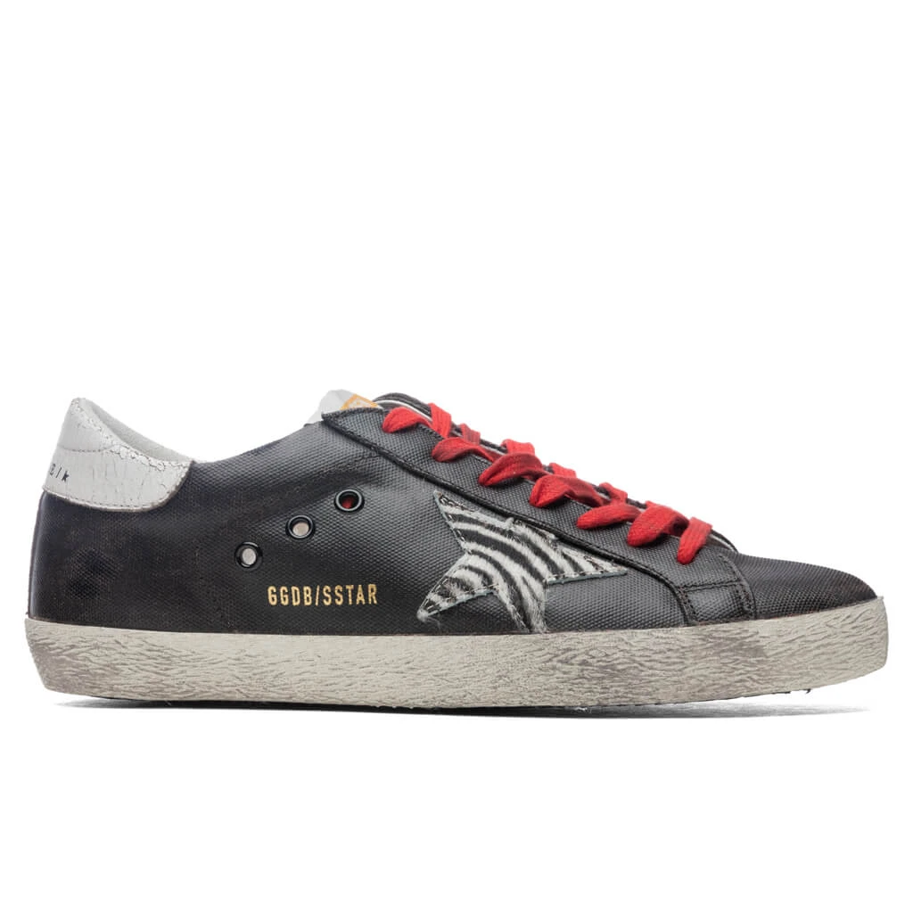 Golden Goose Super-Star Sneakers - Dark Brown/White Black Zebra 1 Golden Goose Super-Star Sneakers - Dark Brown/White Black Zebra
