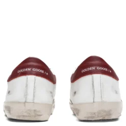 Golden Goose Super-Star Sneakers - White/Cappuccino/Bordeaux 7 Golden Goose Super-Star Sneakers - White/Cappuccino/Bordeaux -Urban Fashion Sales Golden Goose Superstar Leather Upper and Heel Suede Star White Cappuccino Bordeaux GMF00101.F000365.10288 10 28 2020 01 4