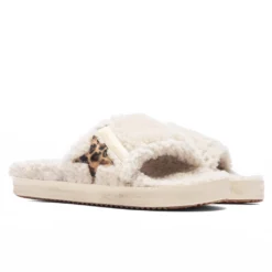 Golden Goose Women's Shearling Poolstar - Beige/Brown Black Leo -Urban Fashion Sales Golden Goose Women s Shearling Poolstar Beige Brown Black Leo GWF00200.F003469.15386 10 08 22 Feature JM 2