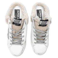 Golden Goose Women's Super-Star Sabot - White/Silver/Beige 7 Golden Goose Women's Super-Star Sabot - White/Silver/Beige -Urban Fashion Sales Golden Goose Women s Super Star Sabot White Silver Beige GWF00110.F002306.10224 01 21 2022 01 4