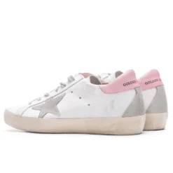 Golden Goose Women's Super-Star Sneakers - White/Ice/Light Pink -Urban Fashion Sales Golden Goose Women s Super Star White Ice Light Pink GWF00102.F002569.10914 12 28 22 Feature VR 4