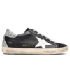 Golden Goose Women's Super-Star Sneakers - Black/White/Silver